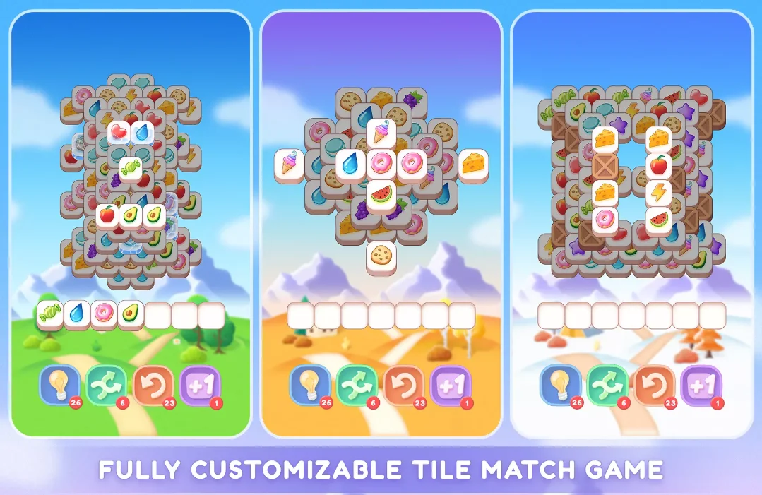 Tile Match | Template + Editor — screenshot 1
