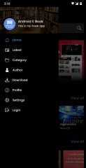 Android EBook App (Books App, PDF, ePub, Online Book Reading, Download Books)