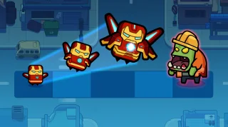 Alien Fight: Police vs Zombie