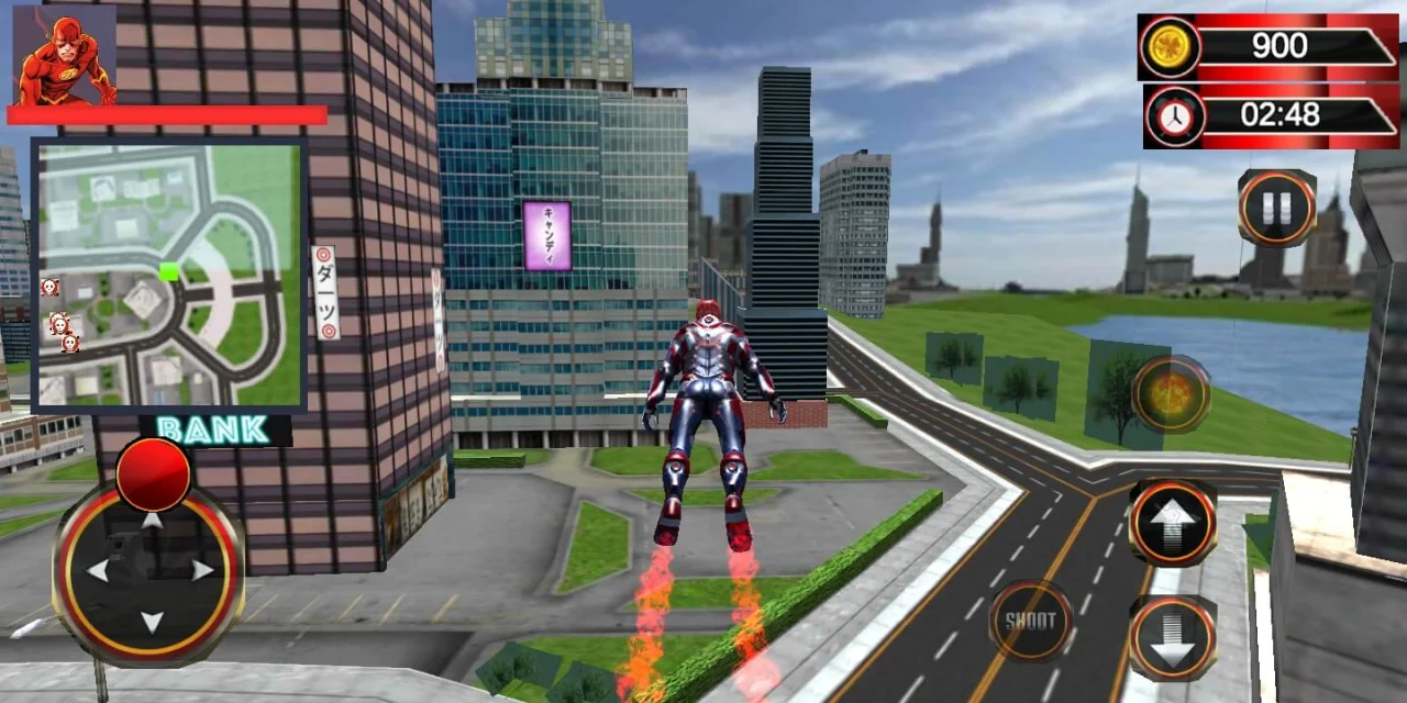 Very Premium Superheroes Game Template — screenshot 2