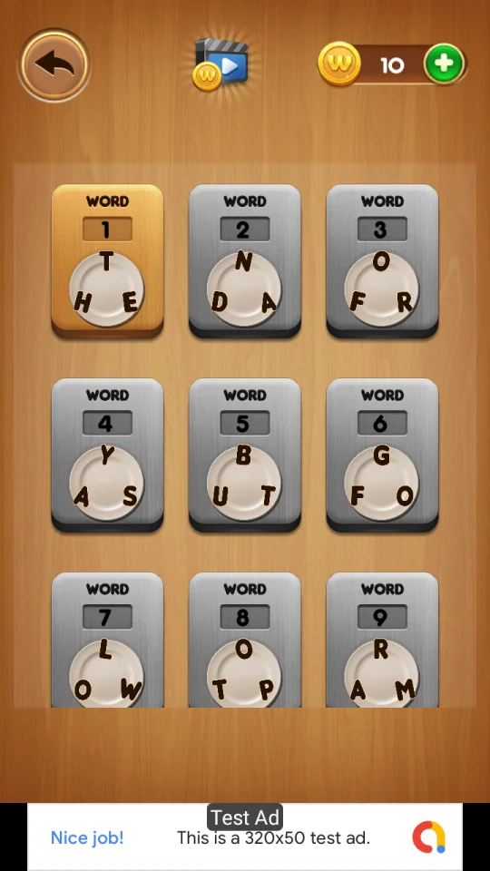 Word Connect Unity Source Code — screenshot 3