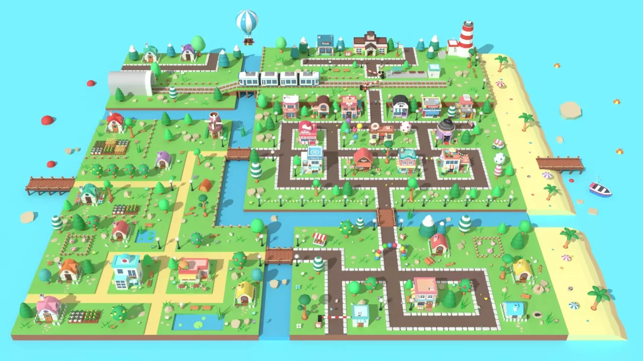 Cartoon Town - Low Poly Assets — screenshot 10