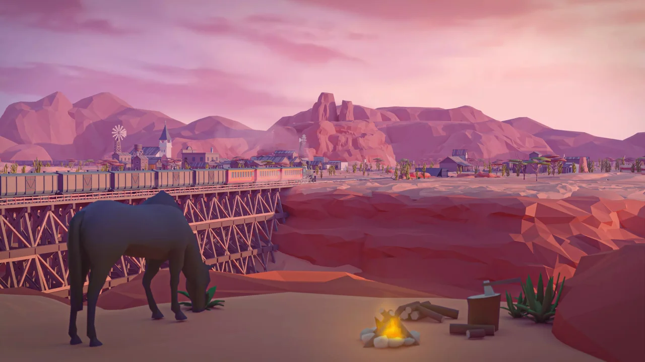 Wild West - Low Poly 3D Models Pack — screenshot 1