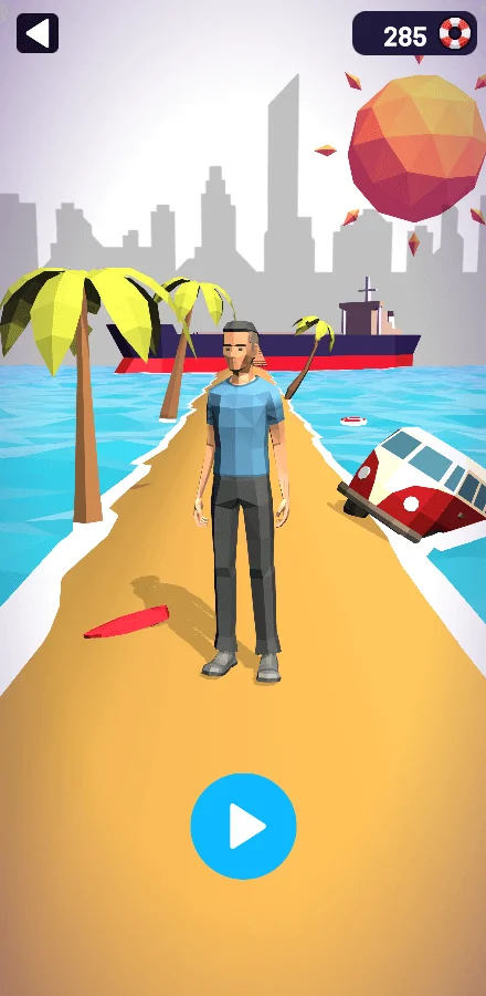 Tsunami Escape: Original Game — screenshot 1