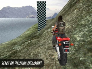 Offroad Mountain Hill Bike Stunt Game