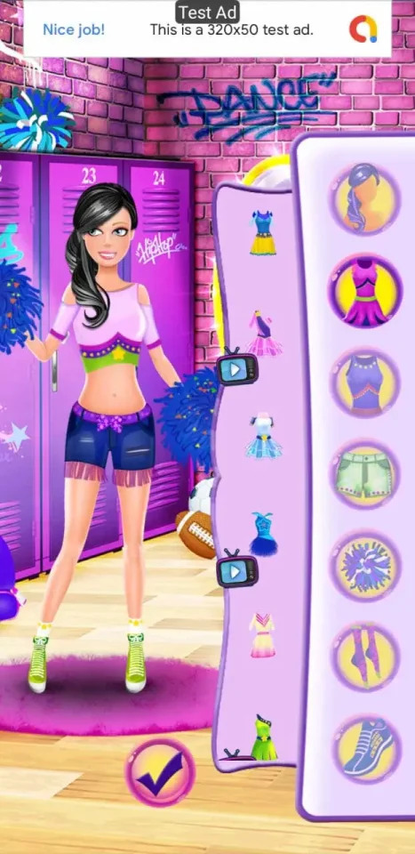 Unity Dress Up Game Template - 10 Ad Networks — screenshot 1