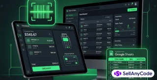 POS Sheet Pro - Google Sheets POS & Inventory System + FREE Mobile App (HTML5 & JS