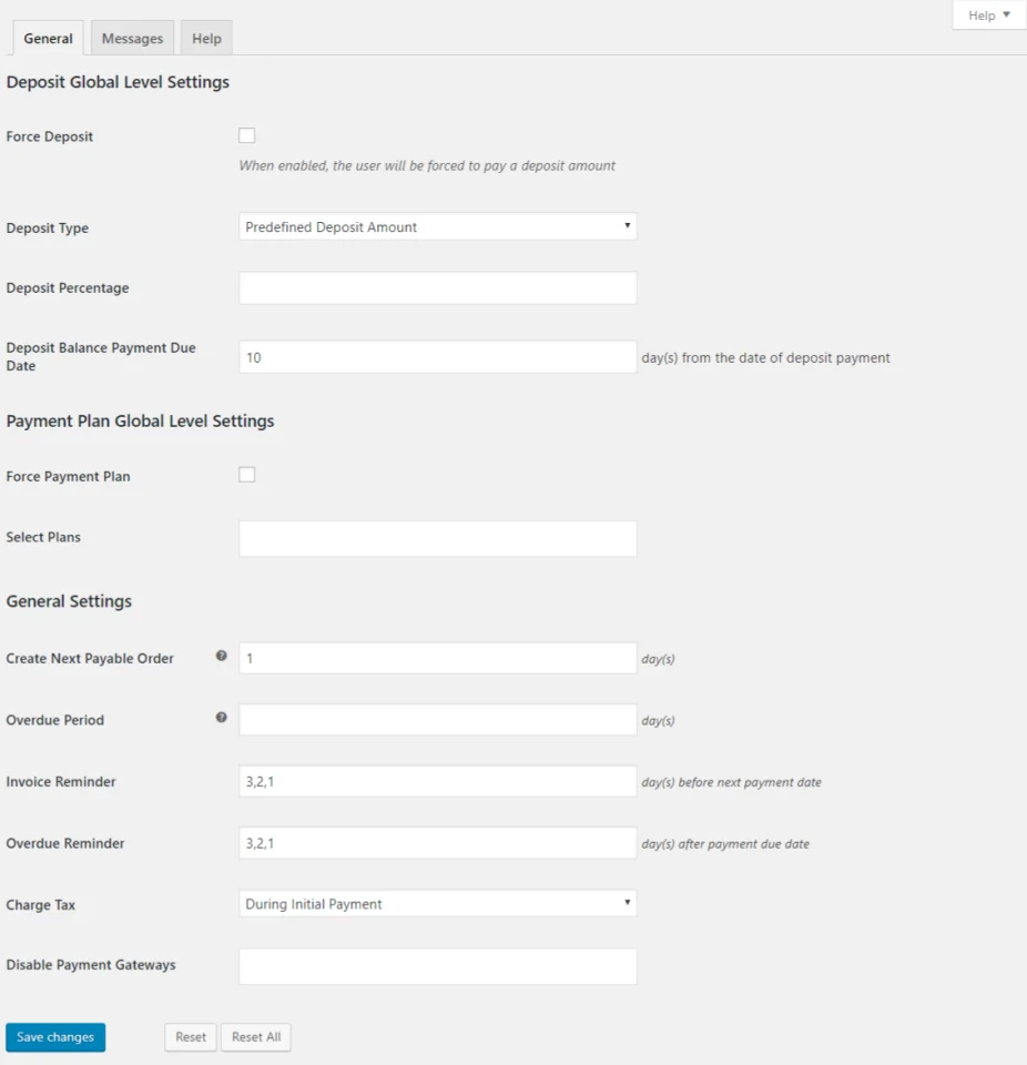Sumo WooCommerce Payment Plans - Deposits, Down Payments, Installments, Variable Payments Etc — screenshot 1