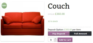 WooCommerce Deposits - Partial Payments Plugin