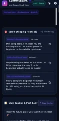 ContentSpark AI AI Social Media Content Generator Android App