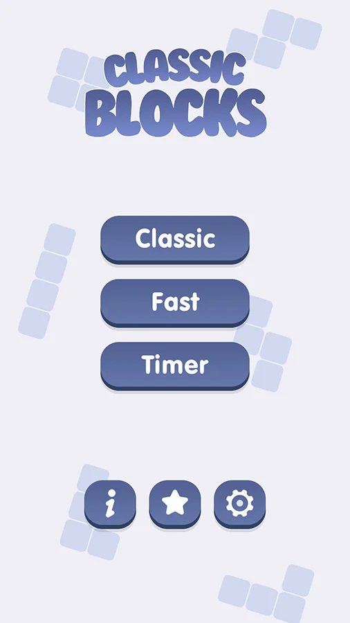 Classic Blocks Tetris | AdMob + GDPR + Unity Ads — screenshot 1