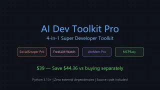 AI Dev Toolkit Pro 4-in-1 Super Developer Toolkit