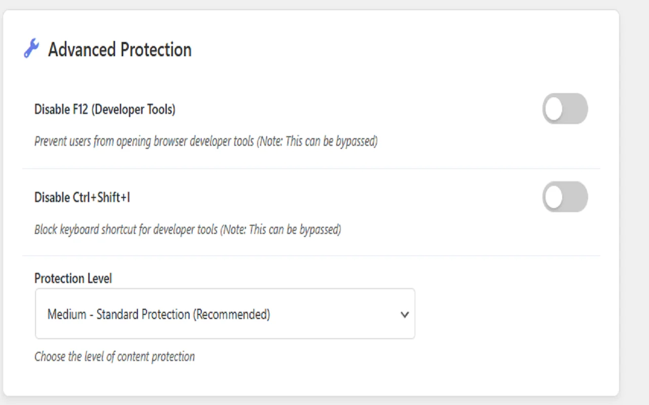 DesheeLabs Content Protection — screenshot 6