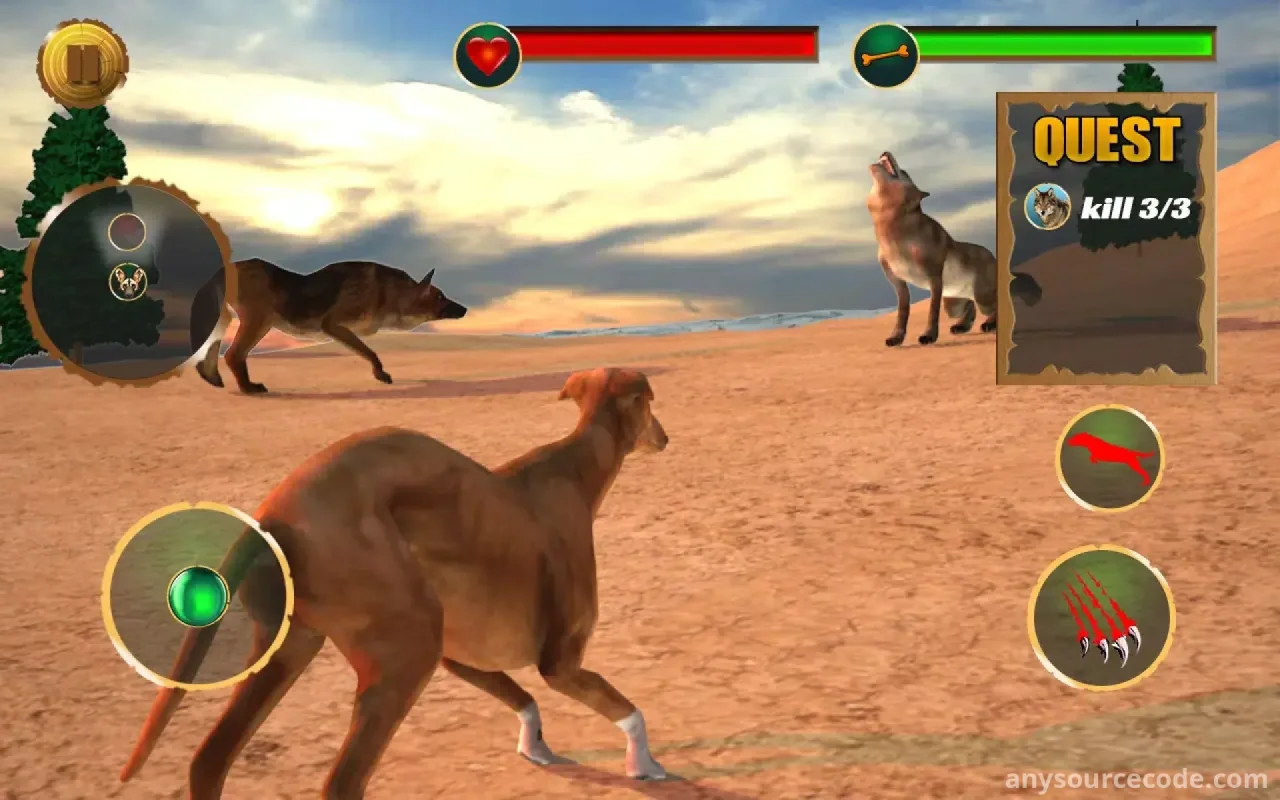 Angry Dog Attack Competition 3D — screenshot 5