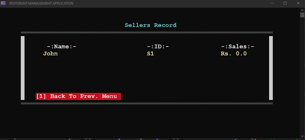 Resturant Management System — screenshot 5