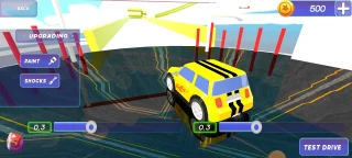 Toon Car Stunt Driving 3D Game