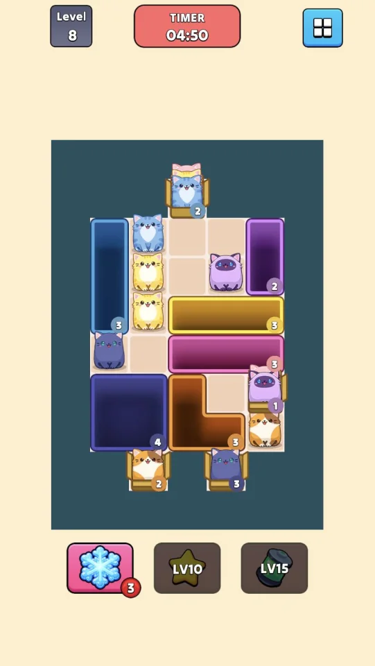 Kitty Hole Jam 1000 Levels Unity Source Code — screenshot 1