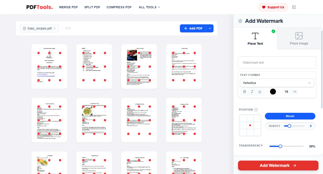 PDF Tools Web App Template — screenshot 5