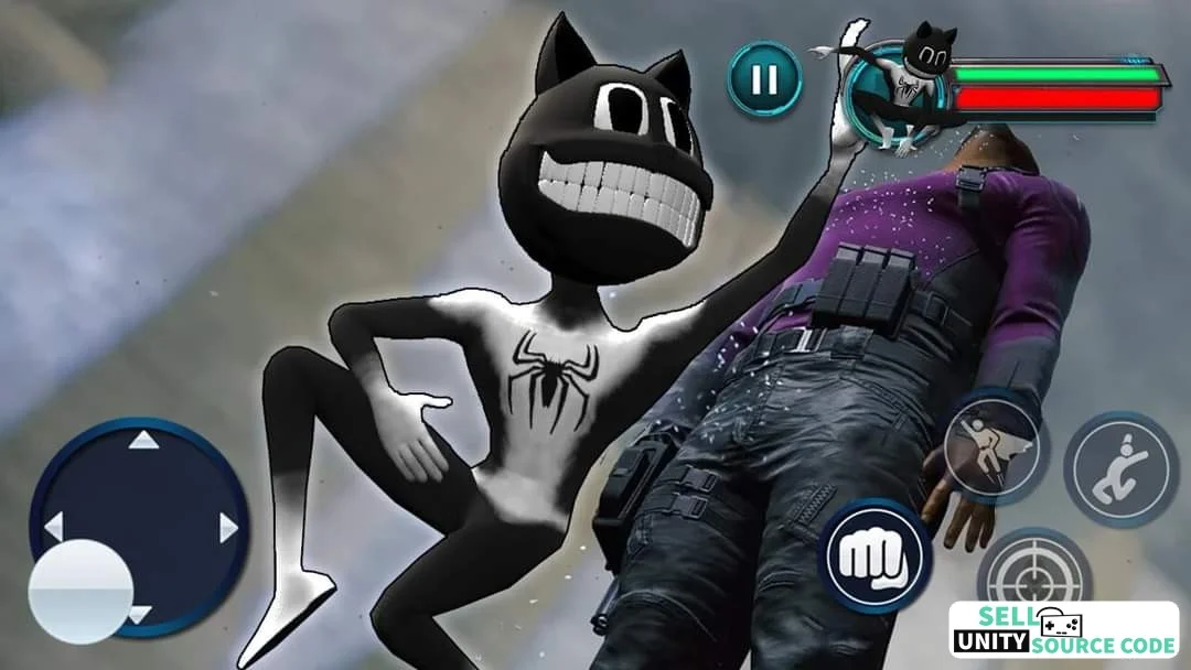 Spider Cartoon Cat — screenshot 1