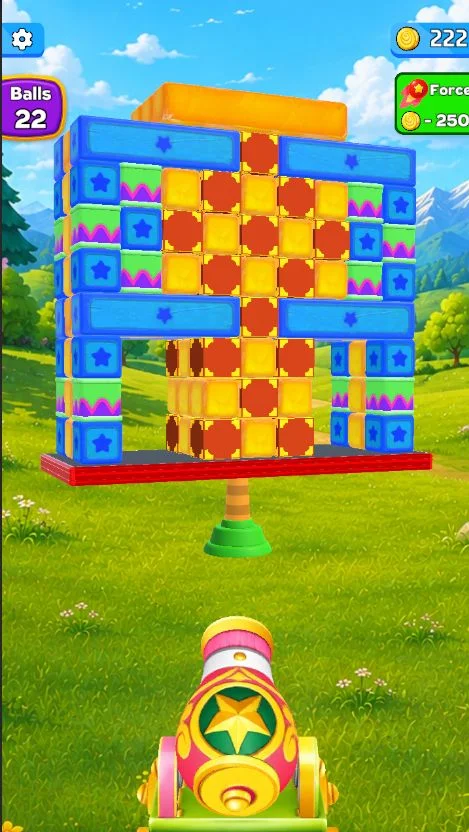 Smash Fest Cannon 3D Game Unity Source Code — screenshot 4