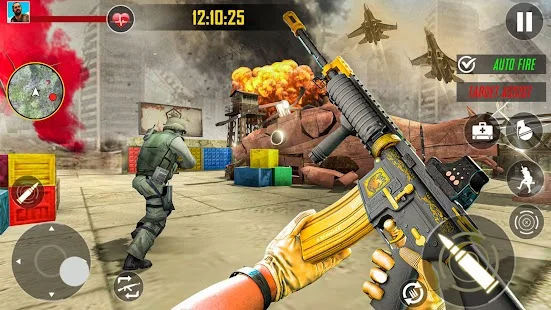 Warrior-FPS Strategy War Game — screenshot 1