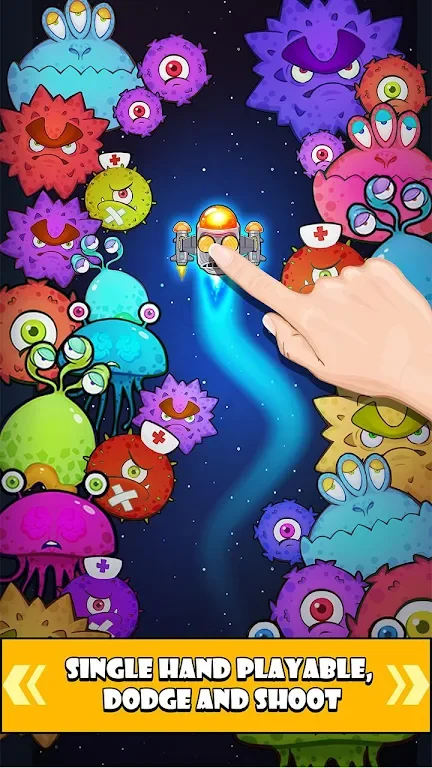 Space Virus War - Shooting Game — screenshot 3