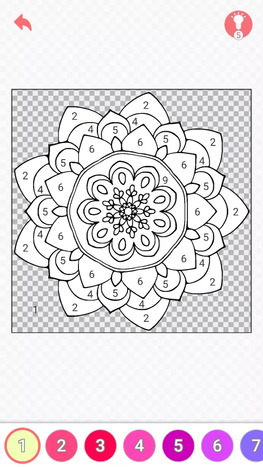 Picture Coloring by Numbers — screenshot 3