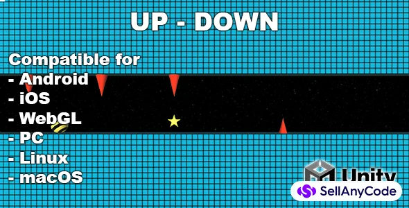 Up Down - (Unity Game) Simple Hyper Casual Game for Android and iOS