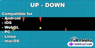 Up Down - (Unity Game) Simple Hyper Casual Game for Android and iOS