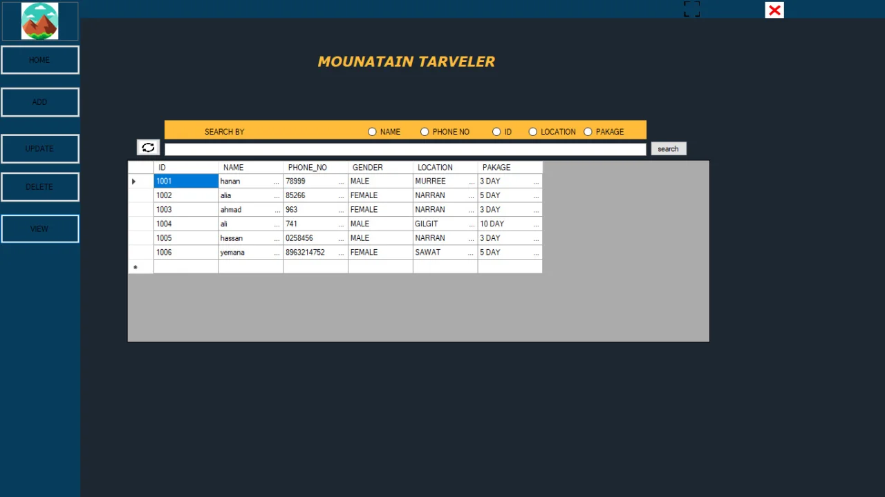 Mountain Taravler App/.Net Semster Project — screenshot 5