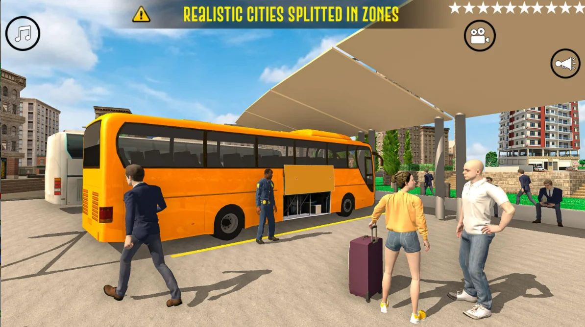 Bus Simulator 3D City Bus Sim — screenshot 1