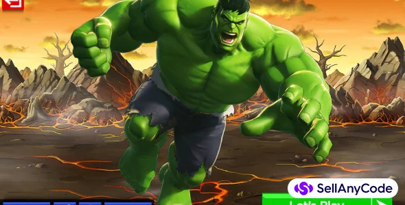 Incredible Hulk (Super Hero): Fight in City (64-Bit)