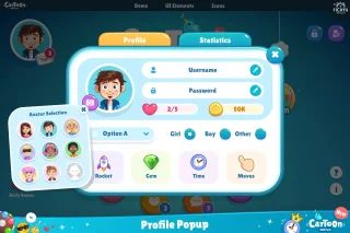 Cartoon GUI Pack