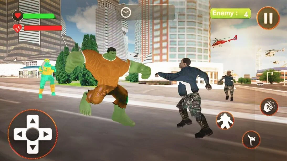 Super Heroes Street Fights: Crime City Battle 64 Bit — screenshot 1