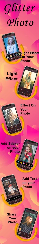 3D Glitter Effect - Glitter Photo Editor & Sparkle Light Photo Overlay - Magic Brush Light Effect — screenshot 7