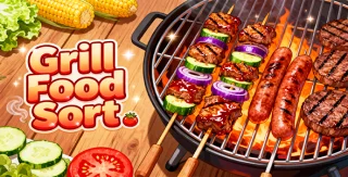 Grill Food Sort Puzzle Unity Source Code
