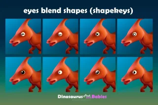 Dinosaurus Pack with Babies