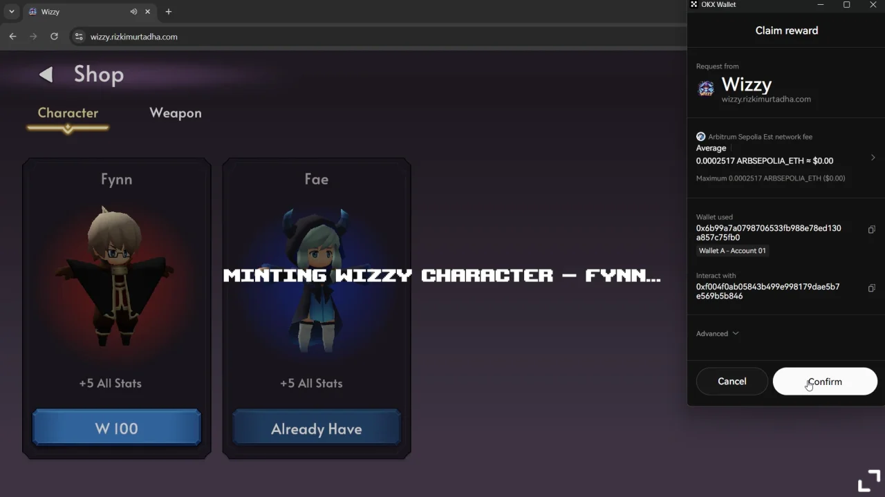 Wizzy - Web3 Multiplayer Online Wizzard Battle (Blockchain Game/Gamefi) — screenshot 5