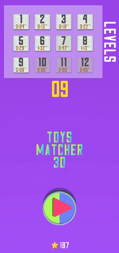 Toys Matcher 3D — screenshot 1