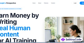People's Perspective Community Writing & AI Data Platform