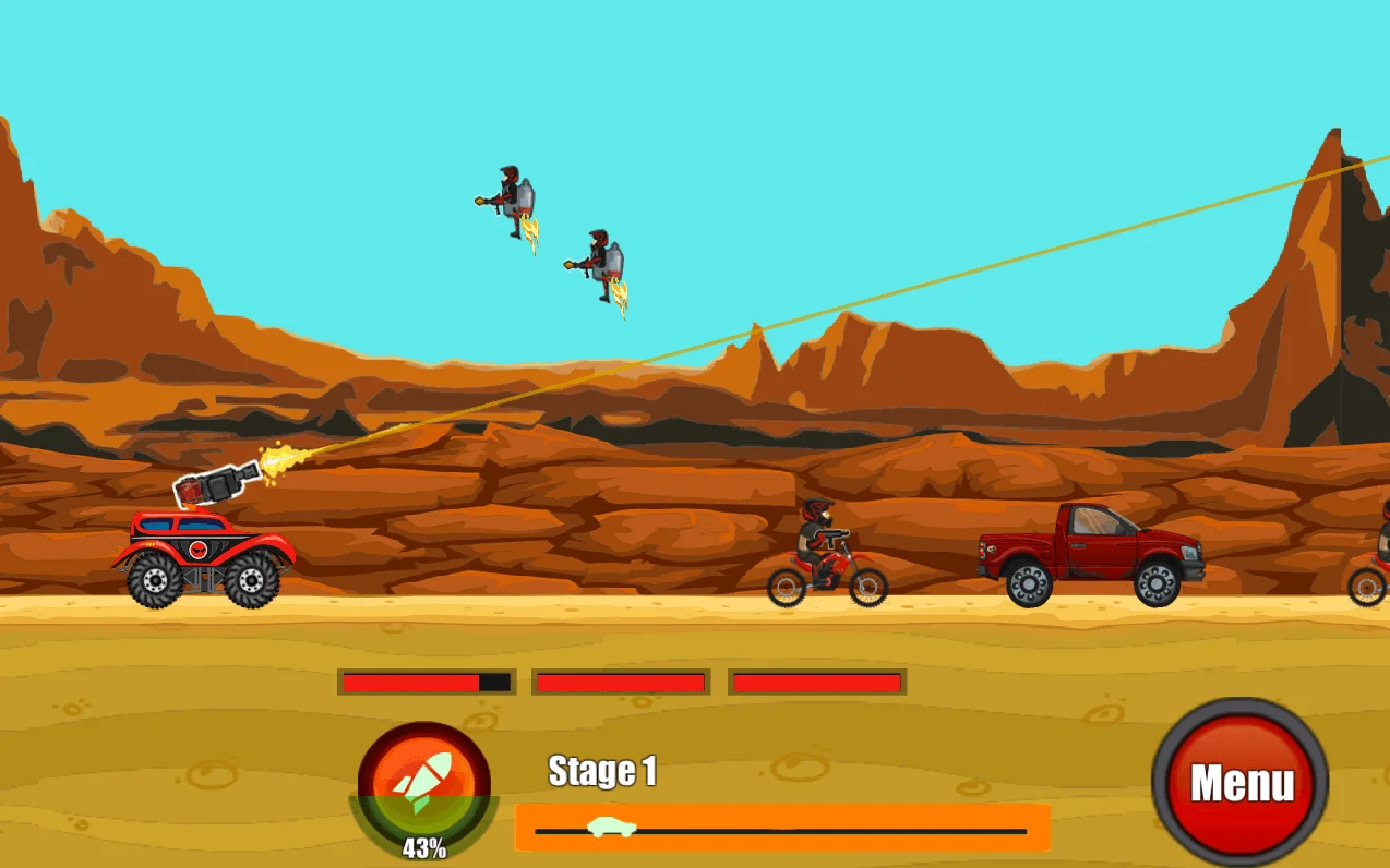 Battle on Road — screenshot 1
