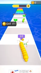 Snake Rush 3D Unity Game + AdMob