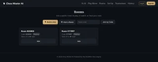 Chess Master AI - Online Chess Platform with AI & Multiplayer (PHP/MySQL)