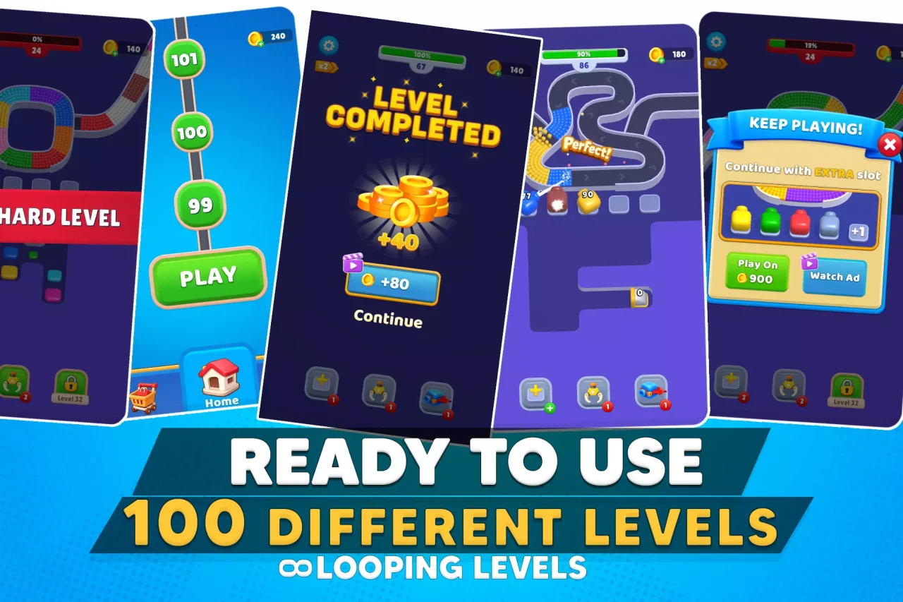 Block Shooter | Puzzle Game Template — screenshot 8