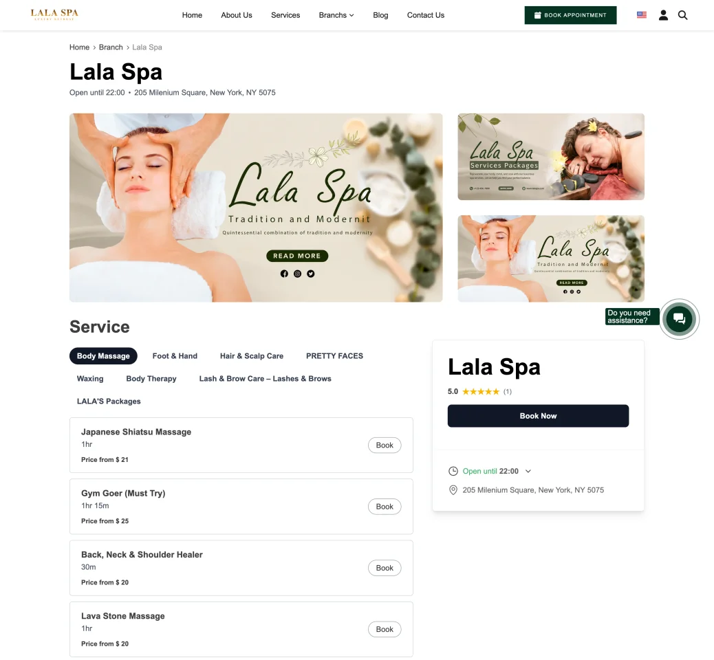 SureBooking Online Appointment Booking Laravel System for Salons, Spas & Beauty — screenshot 2