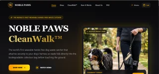 NOBLE PAWS CleanWalk Luxury Pet Care Platform