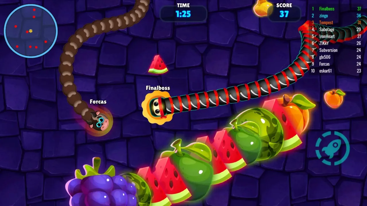 Snake Warz - Complete Game Template Unity — screenshot 3