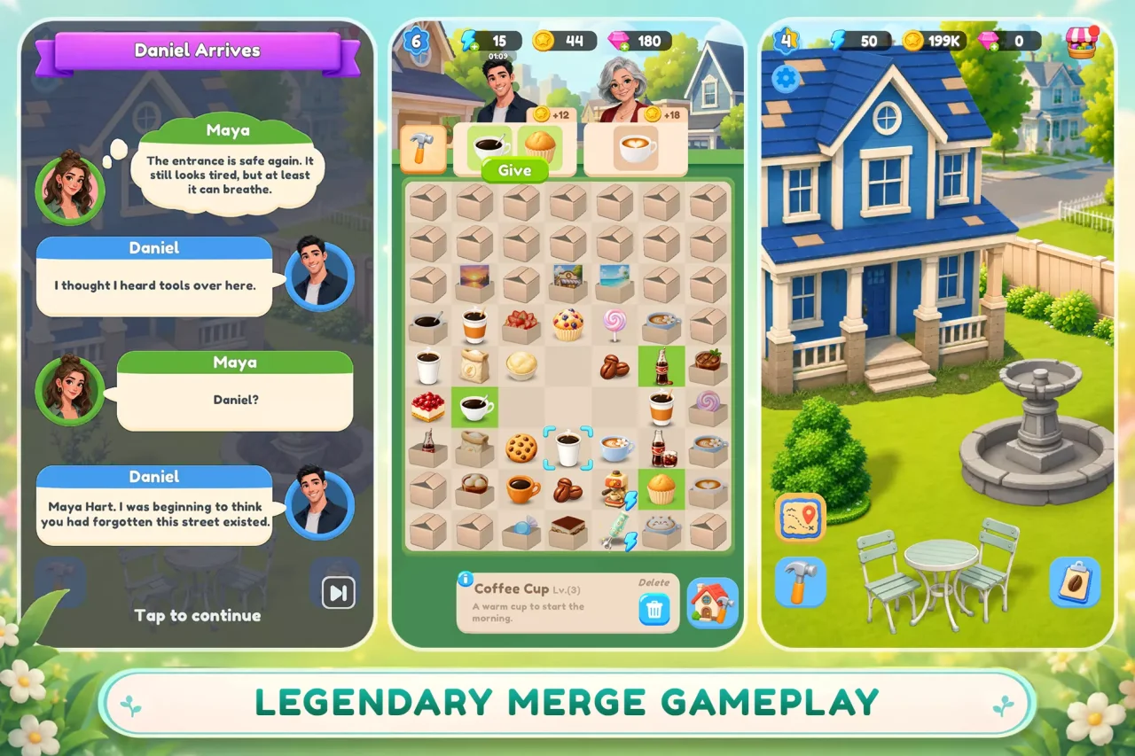Merge Adventure | Template + Editor — screenshot 1