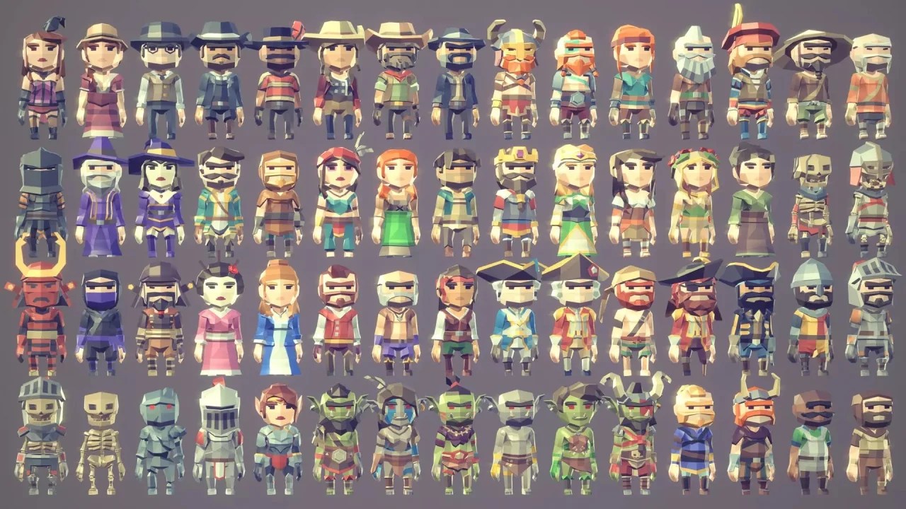 POLYGON Mini - Fantasy Character Pack — screenshot 5
