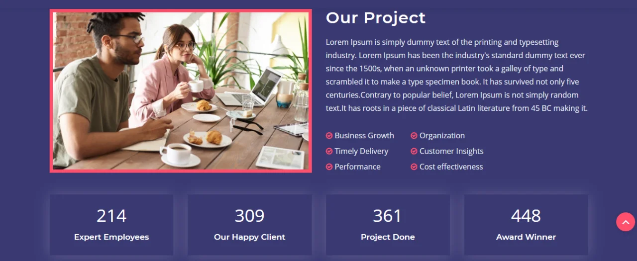 Fozila Digital Corporate HTML5 Template — screenshot 3